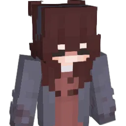 lullukat Minecraft avatar bust