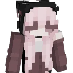 lulubunbun Minecraft avatar bust