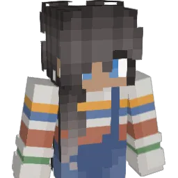 lum07a10 Minecraft avatar bust