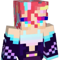 lumiivalentiine Minecraft avatar bust