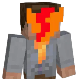 lumikukko Minecraft avatar bust
