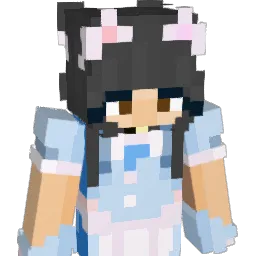 lumipallomies Minecraft avatar bust