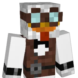 lunker Minecraft avatar bust