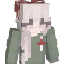 luoluoya Minecraft avatar bust