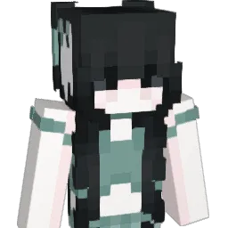 luvxsii Minecraft avatar bust