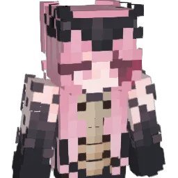luxesry Minecraft avatar bust