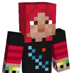 lynzithefox Minecraft avatar bust