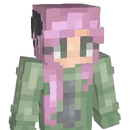 m3ganth3stallion Minecraft avatar bust