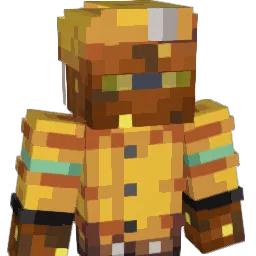 maangumine Minecraft avatar bust