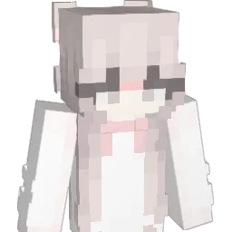 madamine Minecraft avatar bust