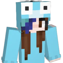 madgiggling Minecraft avatar bust