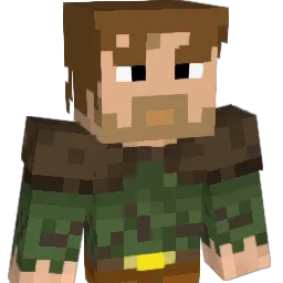 magathron Minecraft avatar bust