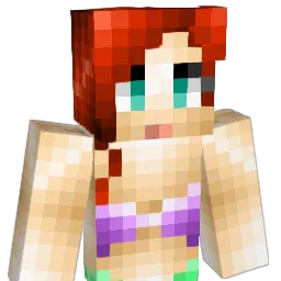 magiclove Minecraft avatar bust