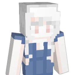 maidbling Minecraft avatar bust