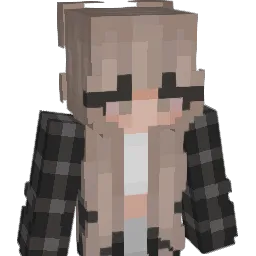 maisies Minecraft avatar bust