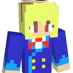 malfoumo Minecraft avatar bust