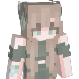 mamejan Minecraft avatar bust