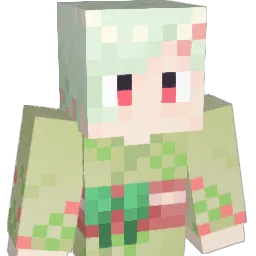 mamitsuku Minecraft avatar bust