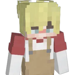 mangekou Minecraft avatar bust