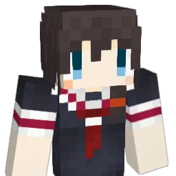 manomi Minecraft avatar bust