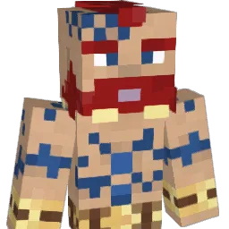 manstars Minecraft avatar bust
