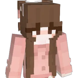mantecadita Minecraft avatar bust