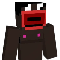 manyPink Minecraft avatar bust