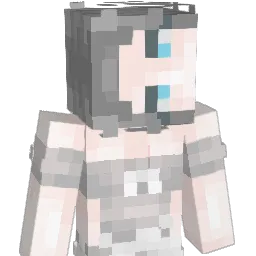 marieantoinette Minecraft avatar bust