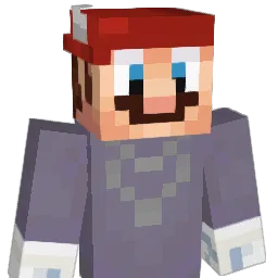 marioparty Minecraft avatar bust
