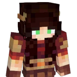 marjonese Minecraft avatar bust