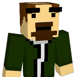 martinleach Minecraft avatar bust