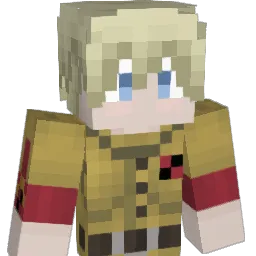 math032 Minecraft avatar bust