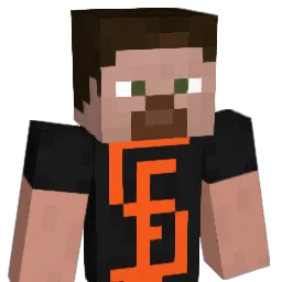 mcbubba123 Minecraft avatar bust