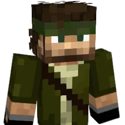 mcclean111 Minecraft avatar bust