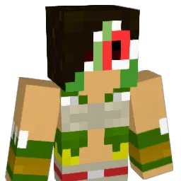 mebaru Minecraft avatar bust