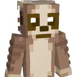 meerkattt Minecraft avatar bust