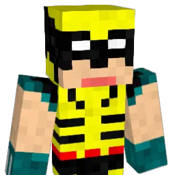 megablue Minecraft avatar bust