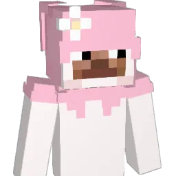 megs Minecraft avatar bust