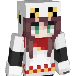 meguminmin Minecraft avatar bust