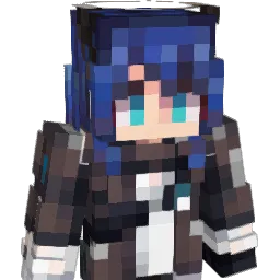 meies Minecraft avatar bust