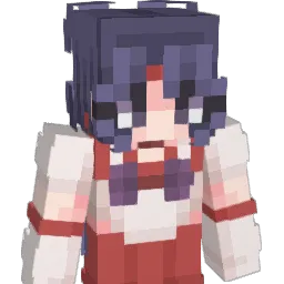 meiqifeng Minecraft avatar bust