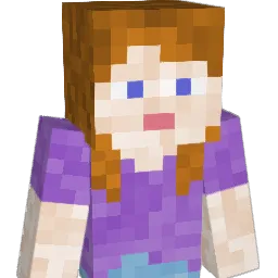 mel615 Minecraft avatar bust