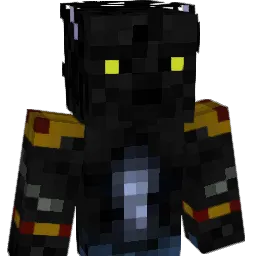 melain Minecraft avatar bust
