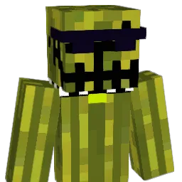 melonmane Minecraft avatar bust