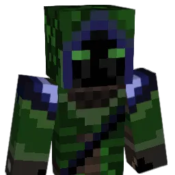 memorible Minecraft avatar bust