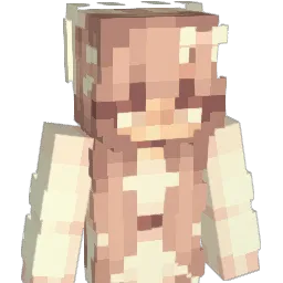 meowcaw Minecraft avatar bust