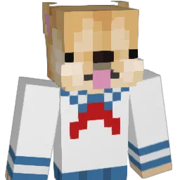 meowju Minecraft avatar bust