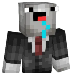 merbee Minecraft avatar bust