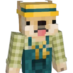 merrybepis Minecraft avatar bust