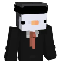 merrymax Minecraft avatar bust